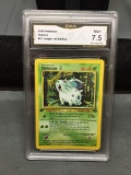 GMA Graded 1999 Pokemon Jungle 1st Edition NIDORAN Trading Card - NM+ 7.5