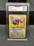 GMA Graded 1999 Pokemon Jungle EEVEE Trading Card - NM-MT+ 8.5