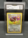 GMA Graded 1999 Pokemon Jungle EEVEE Trading Card - NM-MT+ 8.5