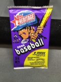 Factory Sealed 2020 Topps Heritage Minor League 8 Card Pack from Hobby Box