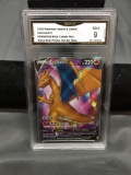 GMA Graded 2020 Pokemon Champion's Path Promo CHARIZARD V Holofoil Rare Card - MINT 9