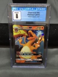 CGC Graded 2019 Pokemon Hidden Fates CHARIZARD Holofoil Rare Trading Card - NM-MT 8