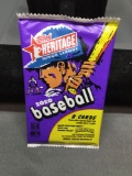 Factory Sealed 2020 Topps Heritage Minor League 8 Card Pack from Hobby Box