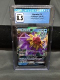 CGC Graded 2019 Pokemon Hidden Fates STARMIE GX Holofoil Rare Trading Card - NM-MT+ 8.5