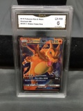 GMA Graded 1999 Pokemon Hidden Fates Promo CHARIZARD GX Holofoil Rare Card - EX-NM 6