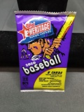 Factory Sealed 2020 Topps Heritage Minor League 8 Card Pack from Hobby Box