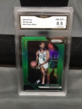 GMA Graded 2018-19 Panini Prizm Green Prizm BILL RUSSELL Celtics Basketball Card - NM-MT+ 8.5