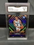 GMA Graded 2018-19 Panini Prizm Emergent Silver Prizm ZHAIRE SMITH 76ers ROOKIE Basketball Card -