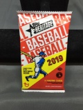 Factory Sealed 2019 Topps Heritage Baseball 9 Card Pack from Hobby Box