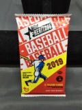 Factory Sealed 2019 Topps Heritage Baseball 9 Card Pack from Hobby Box