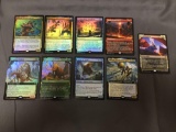 9 Card Lot of Magic the Gathering GOLD SYMBOL Rare Cards from Huge Collection