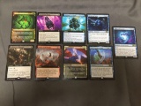 9 Card Lot of Magic the Gathering GOLD SYMBOL Rare Cards from Huge Collection