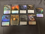 9 Card Lot of Magic the Gathering GOLD SYMBOL Rare Cards from Huge Collection