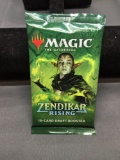 Factory Sealed Magic the Gathering ZENDIKAR RISING 15 Card Draft Booster Pack