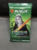 Factory Sealed Magic the Gathering ZENDIKAR RISING 15 Card Draft Booster Pack