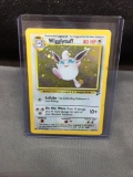 Pokemon Base 2 Set WIGGLYTUFF Holofoil Rare Trading Card 19/130