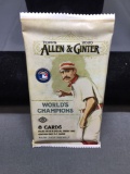 Factory Sealed 2020 Topps Allen & Ginter Baseball 8 Card Pack from Hobby Box