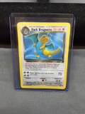 Pokemon Team Rocket DARK DRAGONITE Rare Trading Card 22/82