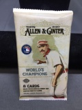 Factory Sealed 2020 Topps Allen & Ginter Baseball 8 Card Pack from Hobby Box