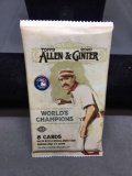 Factory Sealed 2020 Topps Allen & Ginter Baseball 8 Card Pack from Hobby Box