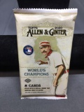 Factory Sealed 2020 Topps Allen & Ginter Baseball 8 Card Pack from Hobby Box