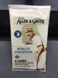 Factory Sealed 2020 Topps Allen & Ginter Baseball 8 Card Pack from Hobby Box