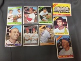 9 Card Lot of 1966 Topps Vintage Baseball Cards from Huge Collection