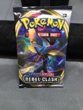 Factory Sealed Pokemon Sword & Shield REBEL CLASH 10 Card Booster Pack