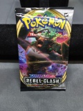 Factory Sealed Pokemon Sword & Shield REBEL CLASH 10 Card Booster Pack