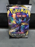 Factory Sealed Pokemon Sword & Shield REBEL CLASH 10 Card Booster Pack
