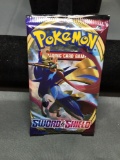 Factory Sealed Pokemon SWORD & SHIELD 10 Card Booster Pack