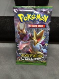 Factory Sealed Pokemon XY FATES COLLIDE 10 Card Booster Pack