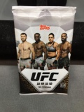 Factory Sealed 2020 Topps UFC Ultimate Fighting 10 Card Pack from Hobby Box