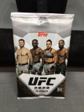 Factory Sealed 2020 Topps UFC Ultimate Fighting 10 Card Pack from Hobby Box