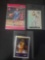 Basketball card lot of 3