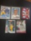 Sports card lot of 5