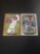 Baseball rc lot of 2