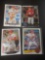 Mike Trout card lot of 4