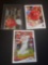 Mike Trout card lot of 3