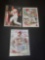 Mike Trout card lot of 3