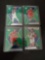 Refractor lot of 4