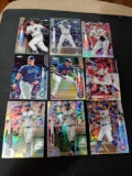 Refractor lot of 9