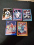 Baseball card lot of 5