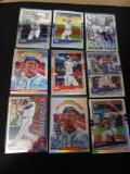 Refractor lot of 9