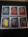 Basketball rc lot of 6