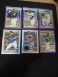 Refractor card lot of 6