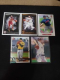 Sports card lot of 5