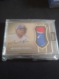 Addison Russell Auto patch #2/5 Rare!!!