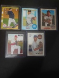 Baseball rc card lot of 5