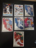 Baseball card lot of 7